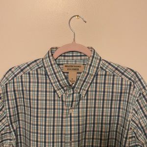 Duluth Trading Co. - Plaid Long Sleeve Button Up - Size: Medium